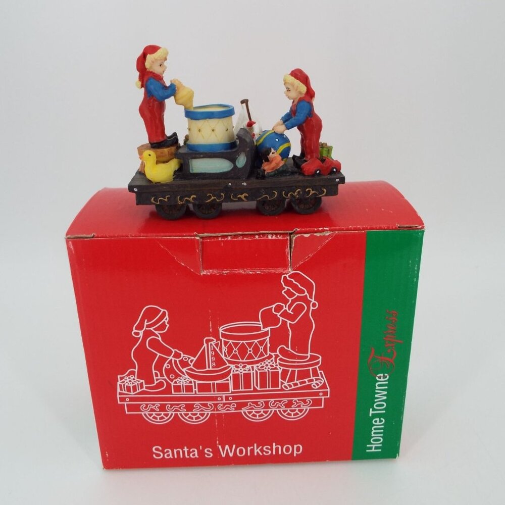 Home Towne Express Vintage 1998 JC Penney Santa's Workshop Week 42 with Box